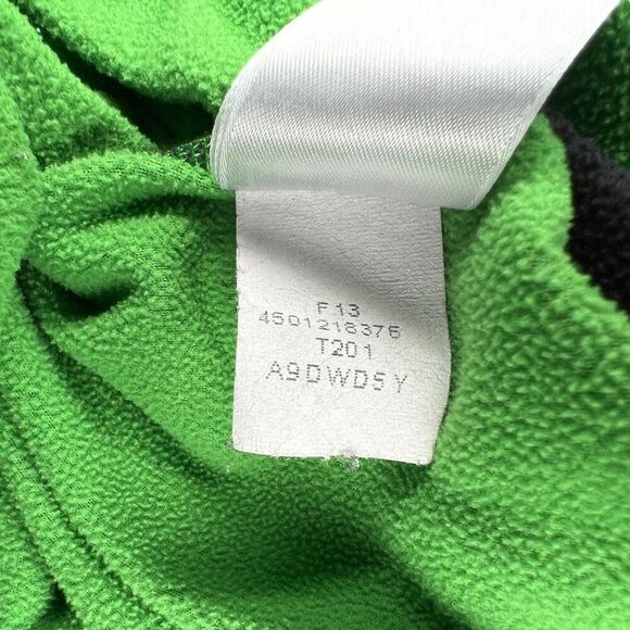 The North Face 1/4 Zip Sweater Boy's Size Small Green Glacier Fleece Pullover - Picture 11 of 11